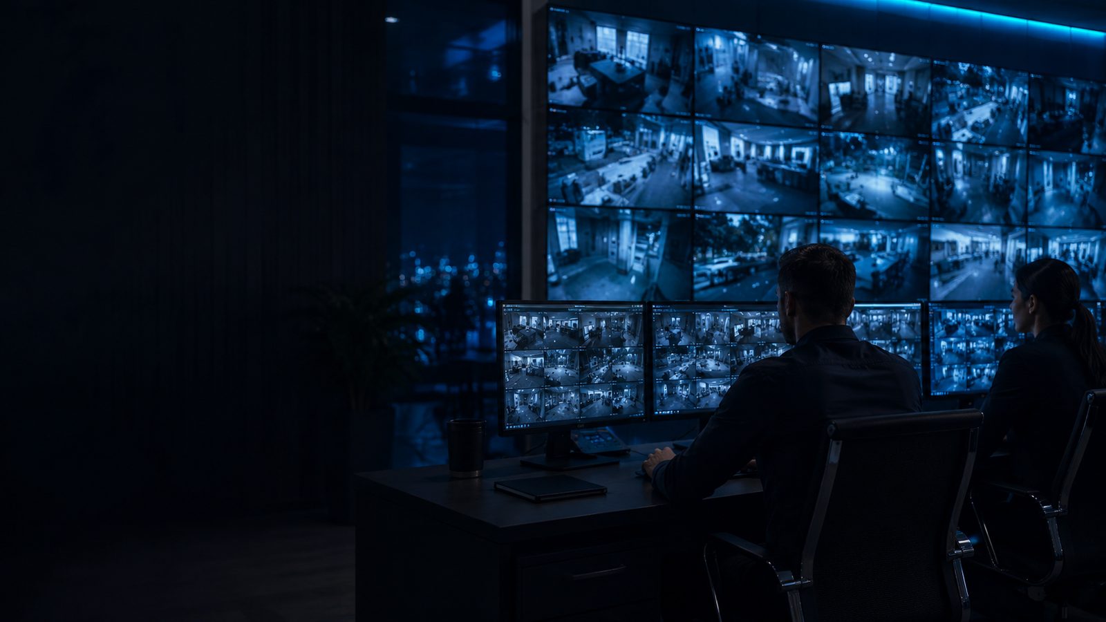 Centre de télésurveillance Supra Sécurité surveillant des sites 24h/24